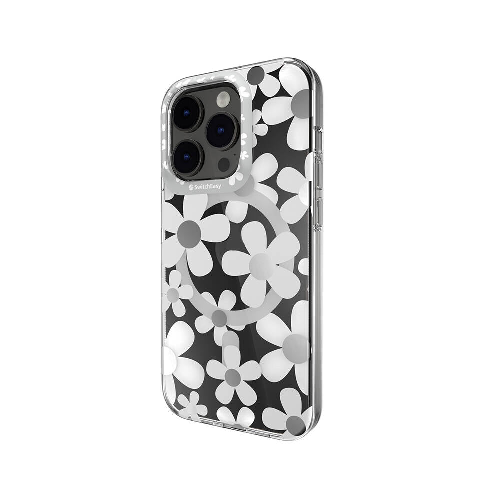 Switcheasy Artist-M Fleur iPhone 14 Pro M-safe Şarj Özellikli Çift IMD Baskılı Lisanslı Kılıf Switcheasy Artist-M Fleur iPhone 14 Pro M-safe Şarj Özellikli Çift IMD Baskılı Lisanslı Kılıf
